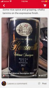 Hauteville Maltese Cabernet Sauvignon