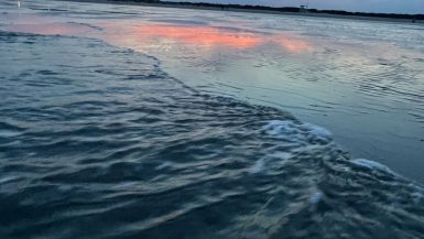 Beach sunset travel photo