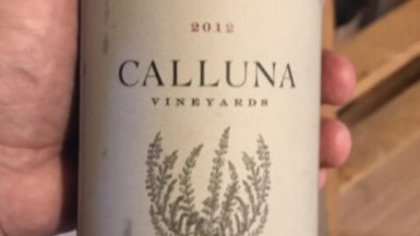 Calluna Vineyards CVC wine