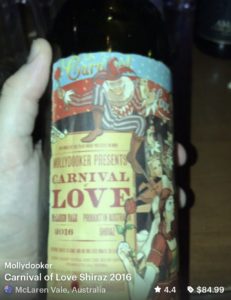 Mollydooker Carnival of Love wine